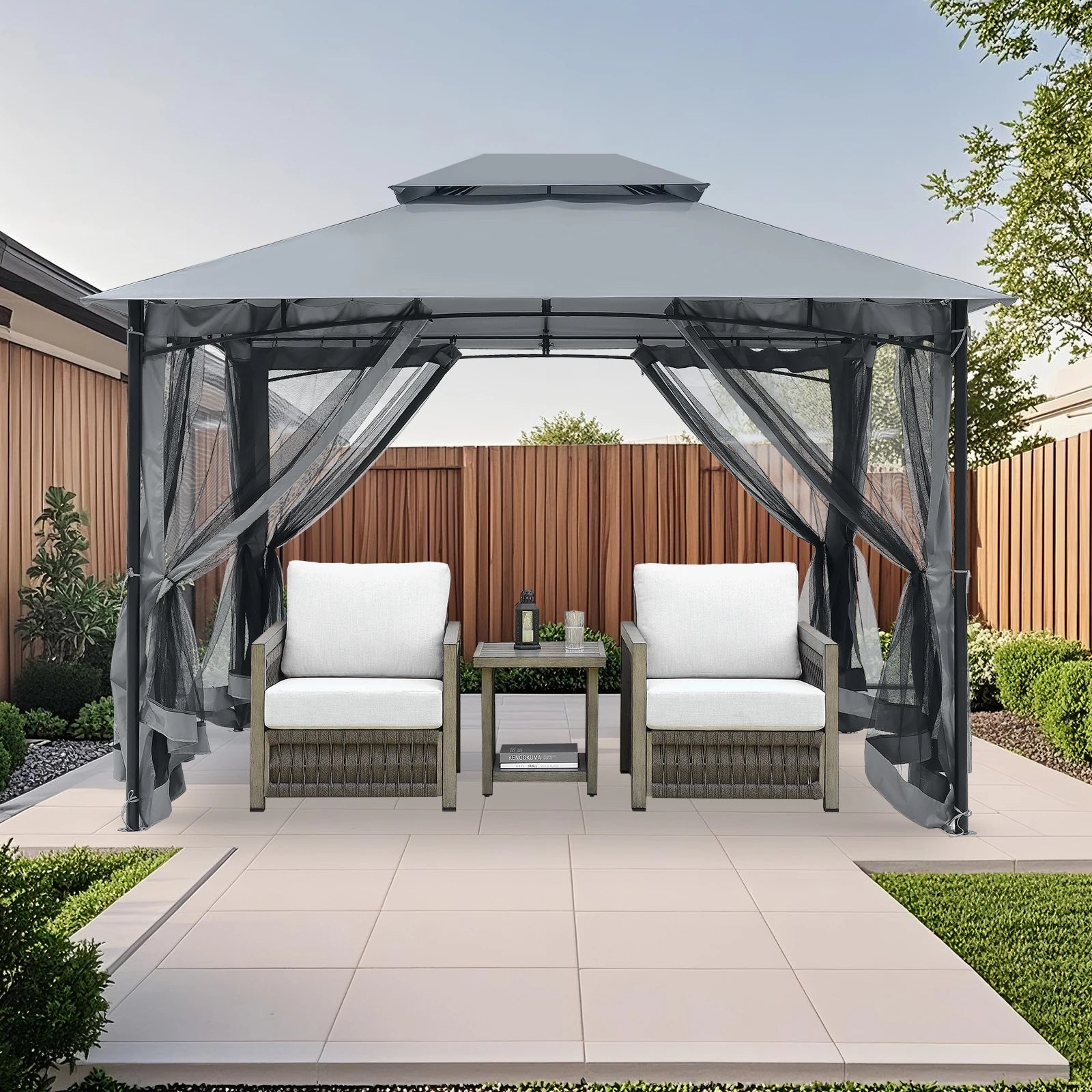 10' x 12' Metal Patio Gazebo