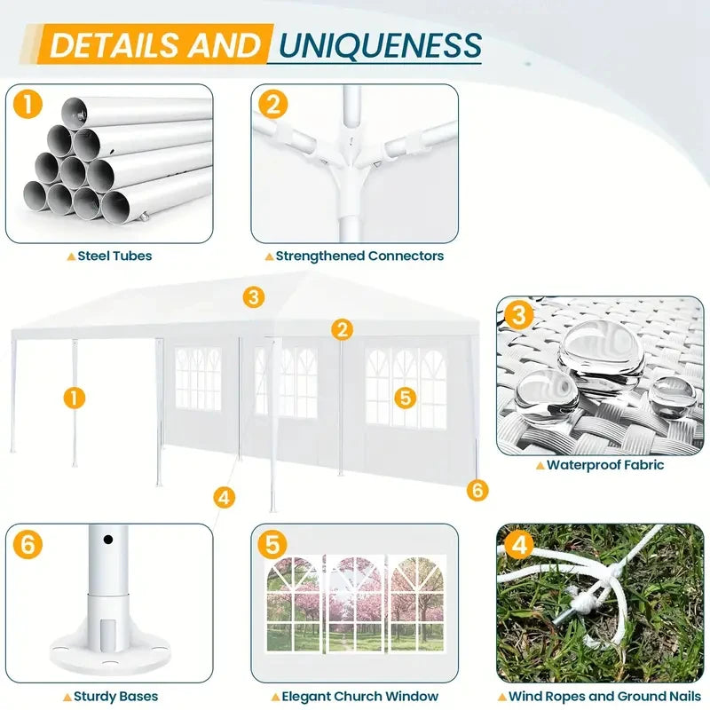 10x10/10x20/10x30 Party Tent Outdoor Canopy Tent
