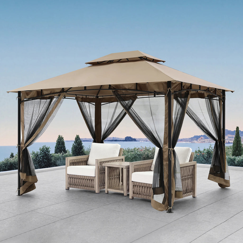 10' x 12' Metal Patio Gazebo