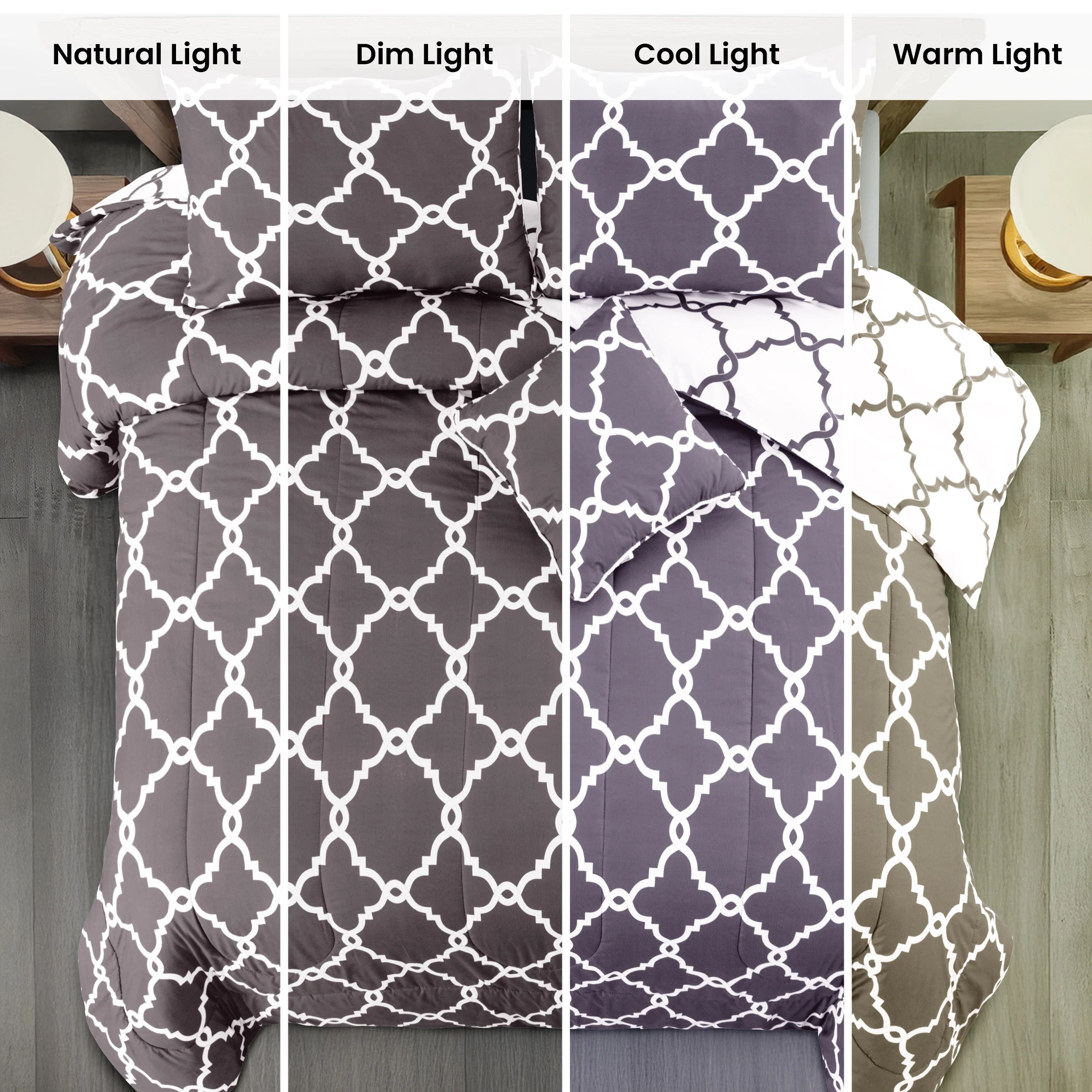 Décor Reversible 5pc Comforter Set
