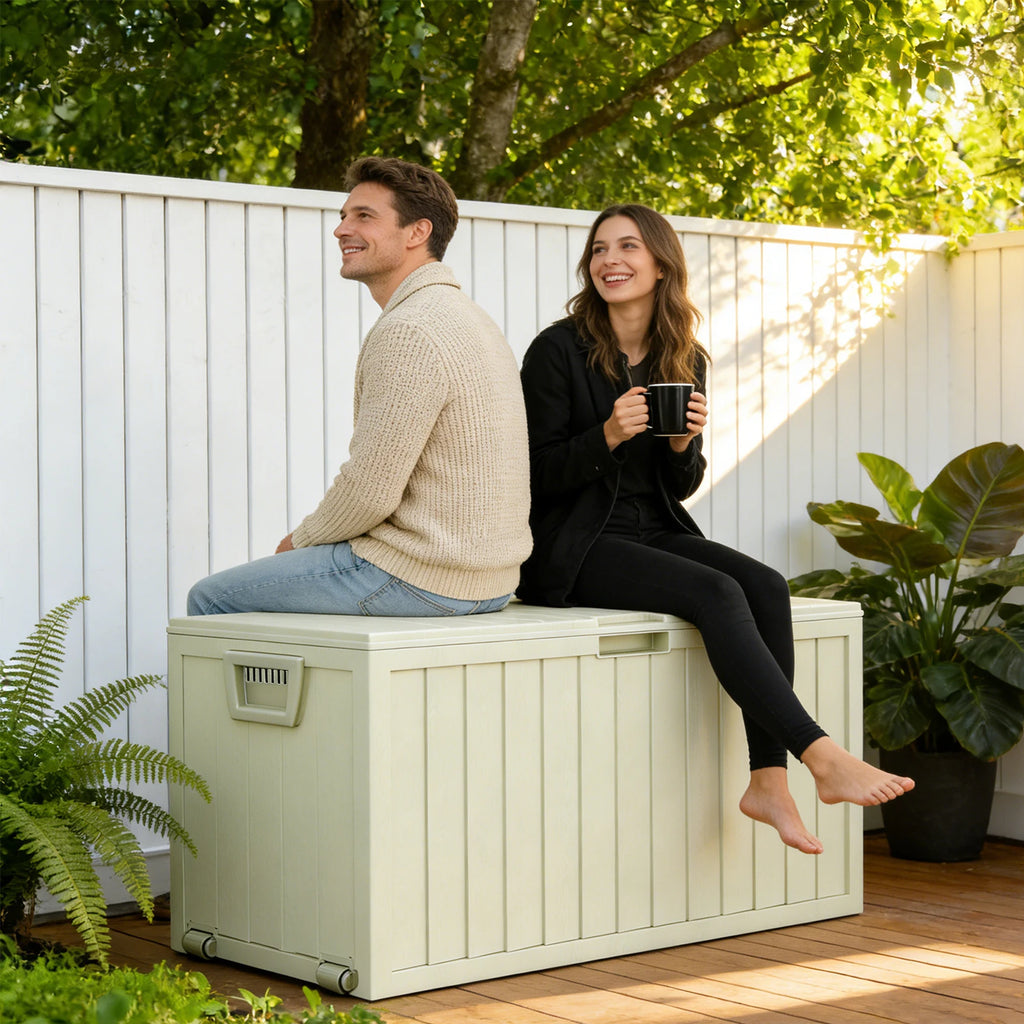 75 Gallon Resin Outdoor Storage Box