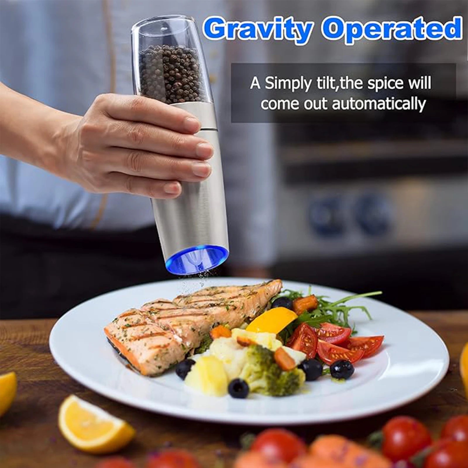Electric Salt And Pepper Grinder