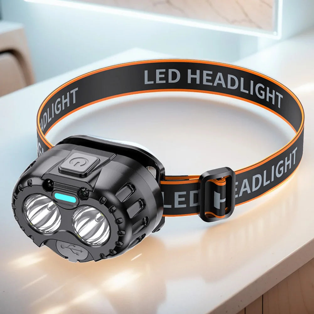 Powerful LED Headlamp Motion Sensor