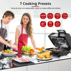 Indoor Grill Air Fryer Combo