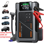 Portable Car Jump Starter With Air Compressor