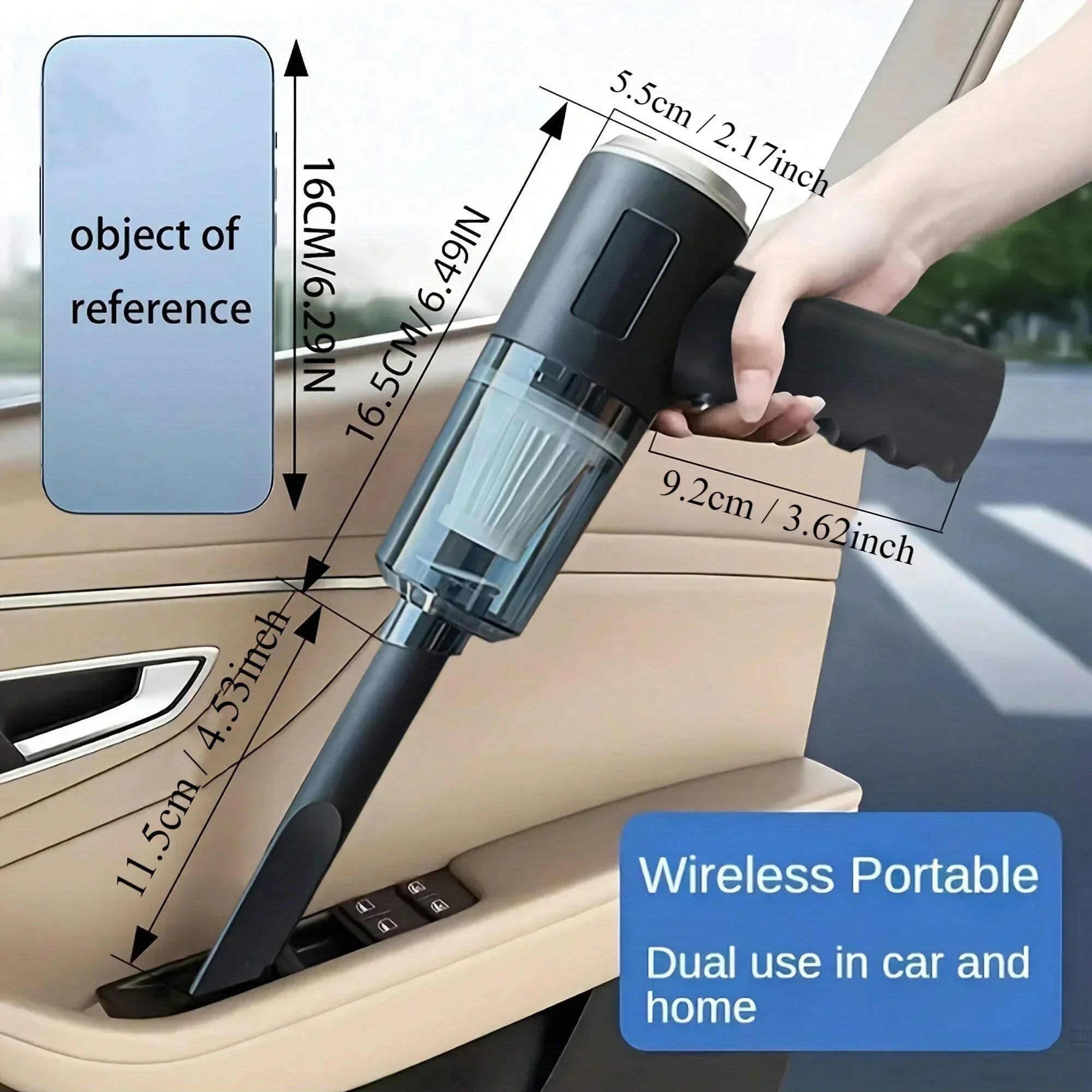 1pc Wireless Vacuum Cleaner