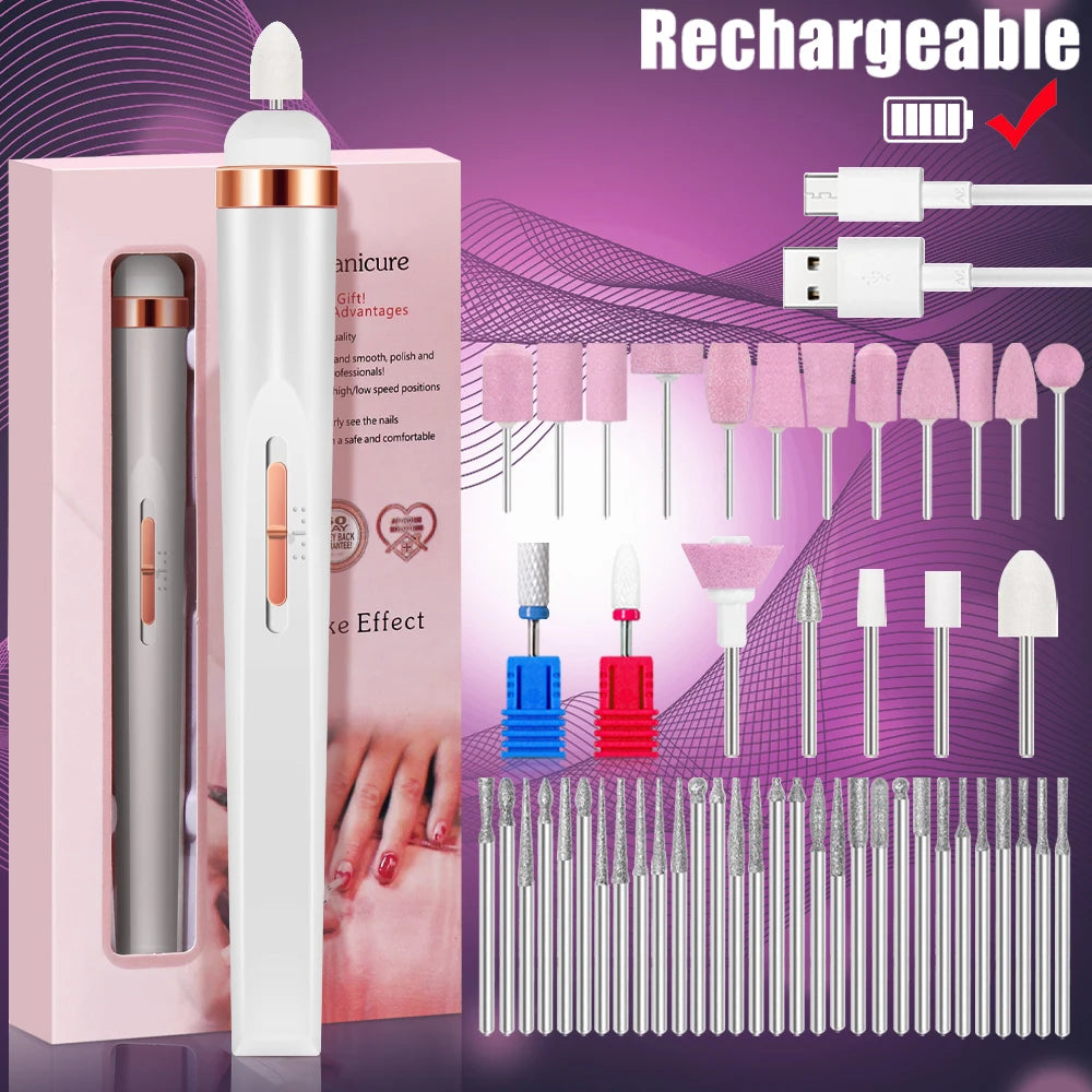 5 in 1 Electric Nail Polish Drill Machine