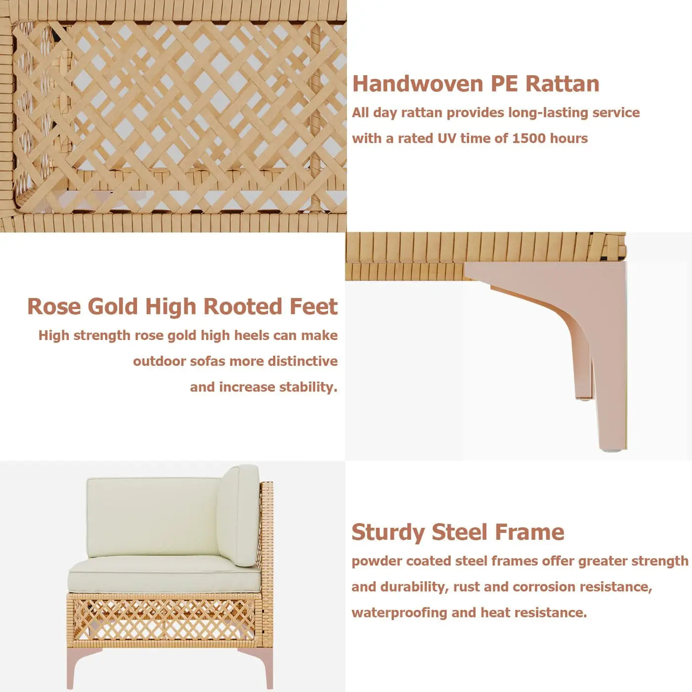7-Piece Outdoor Patio Furniture Set