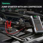 Portable Car Jump Starter With Air Compressor
