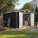 Aoxun 10x12ft Outdoor Storage Shed