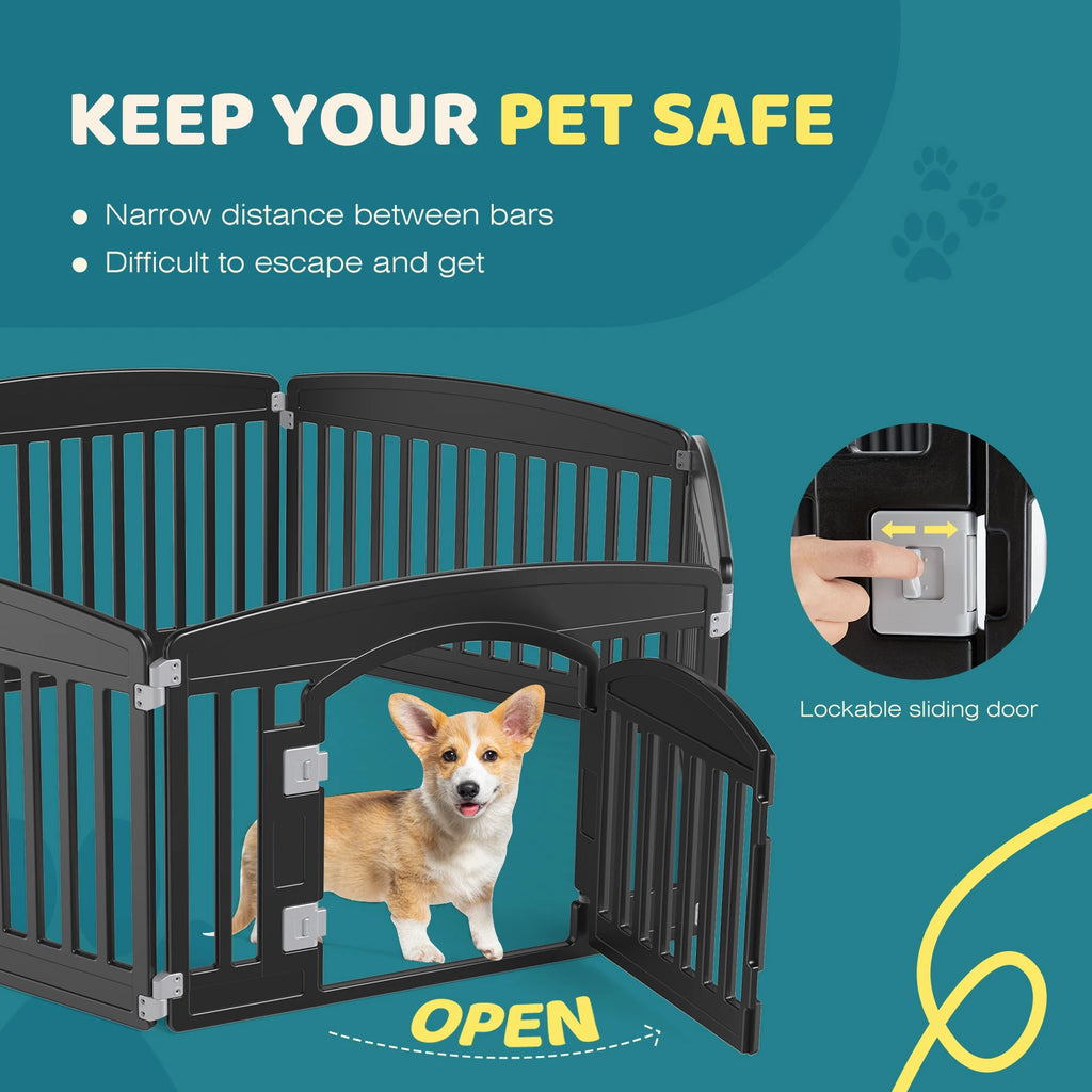 Plastic Dog Playpen 6 Panel 24IN