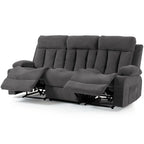 3-Seater Manual Recliner Chair
