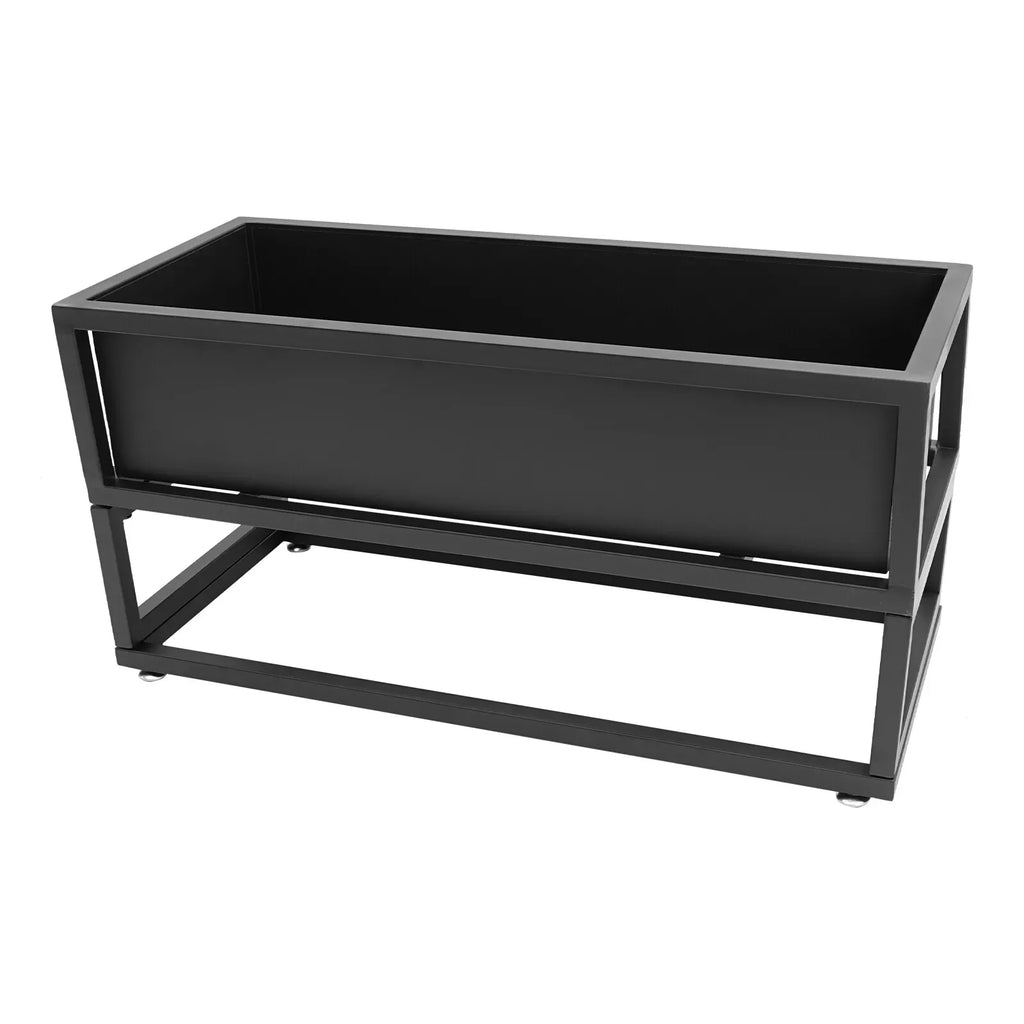 Outdoor Elevated Raised Planter Bed Garden Flower Vegetable Herb Grow Box Stand Rectangular