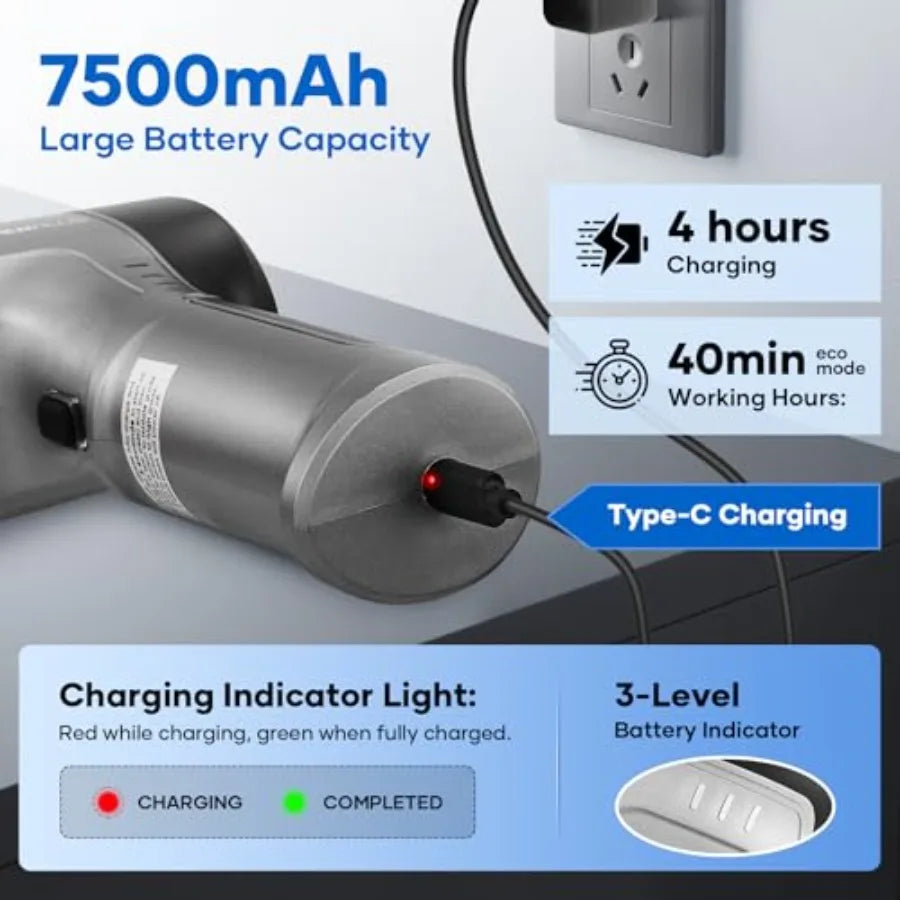 3 in 1 portable cordless mini vacuum clean