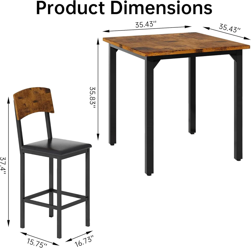 5-Piece Dining Table Set