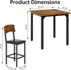 5-Piece Dining Table Set