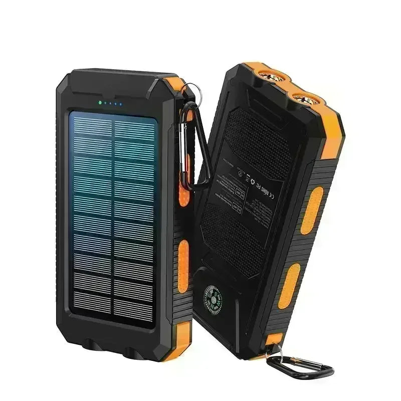 Outdoor Power Non-Stop: 10000mAh Solar Power Bank