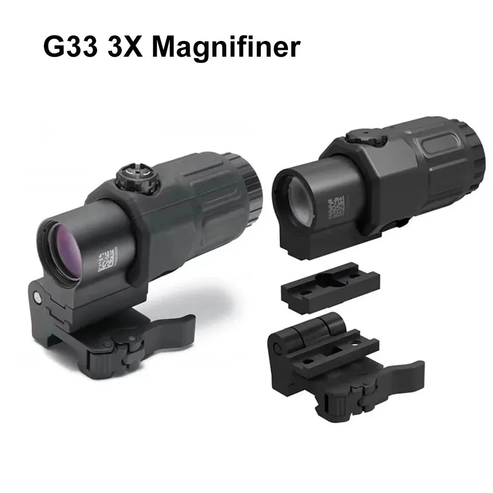 Sight Fixed 3X 5X Magnifier Scope
