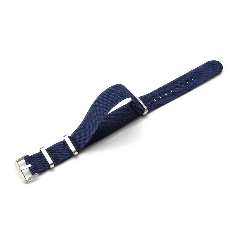 Elastic woven nato watch strap Nylon