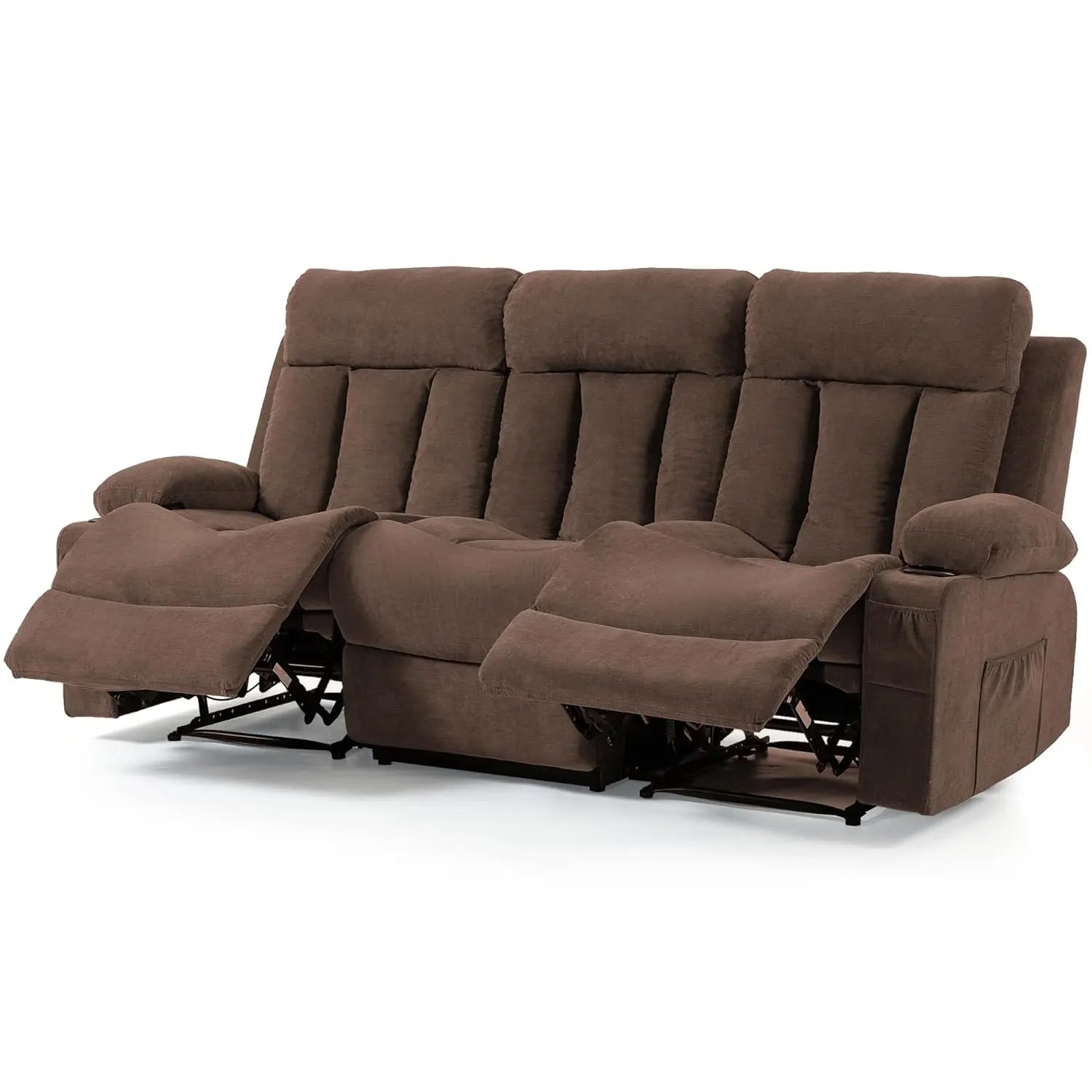 3-Seater Manual Recliner Chair