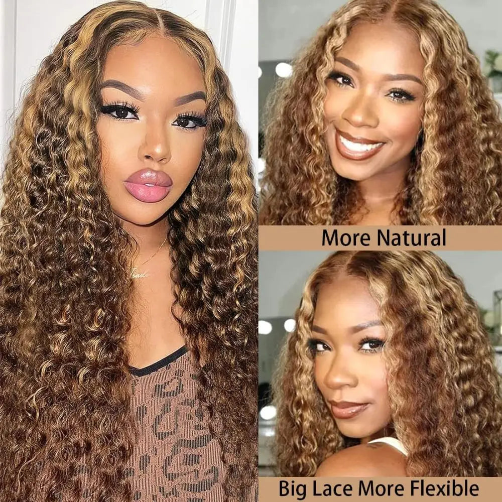 Highlight Ombre Lace Front Wig