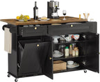 60" Mobile Kitchen Island