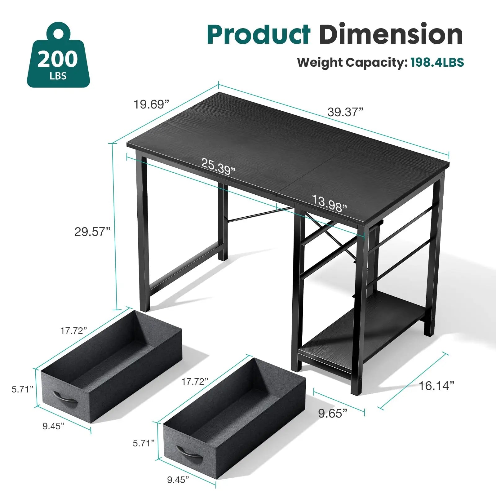 47IN Computer Desk