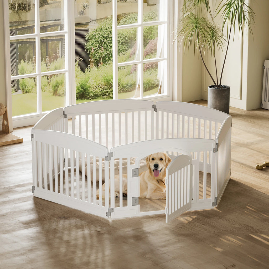 Plastic Dog Playpen 6 Panel 24IN