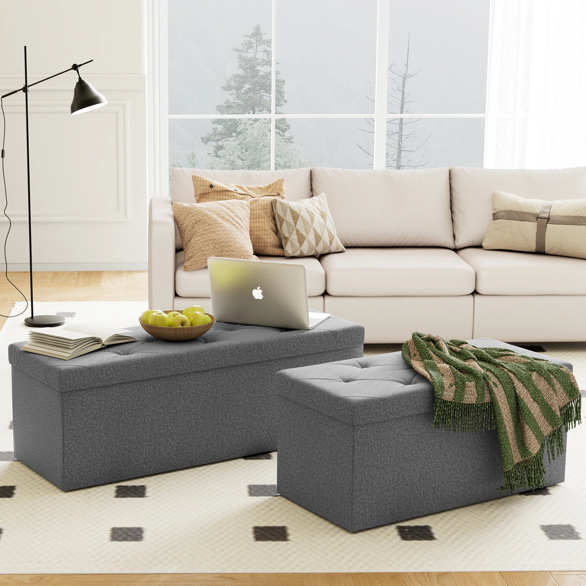 Storage Ottoman Bench