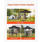 8x5 ft Reinforced Outdoor Canopy