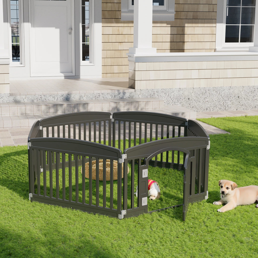 Plastic Dog Playpen 6 Panel 24IN