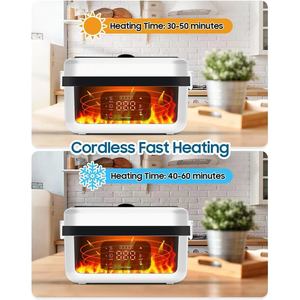 Rechargeable Automatic Heating Lunch Box