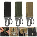 3Pcs Tactical Carabiner Outdoor EDC Keychain