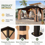 10x12 ft. Outdoor Poly Pavilion