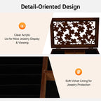 6 Layers Wooden Jewelry Boxes