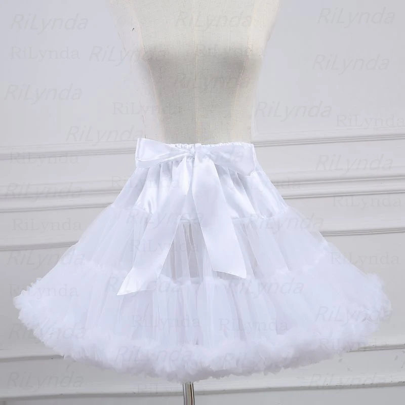 Women Flower Style Lolita Petticoats