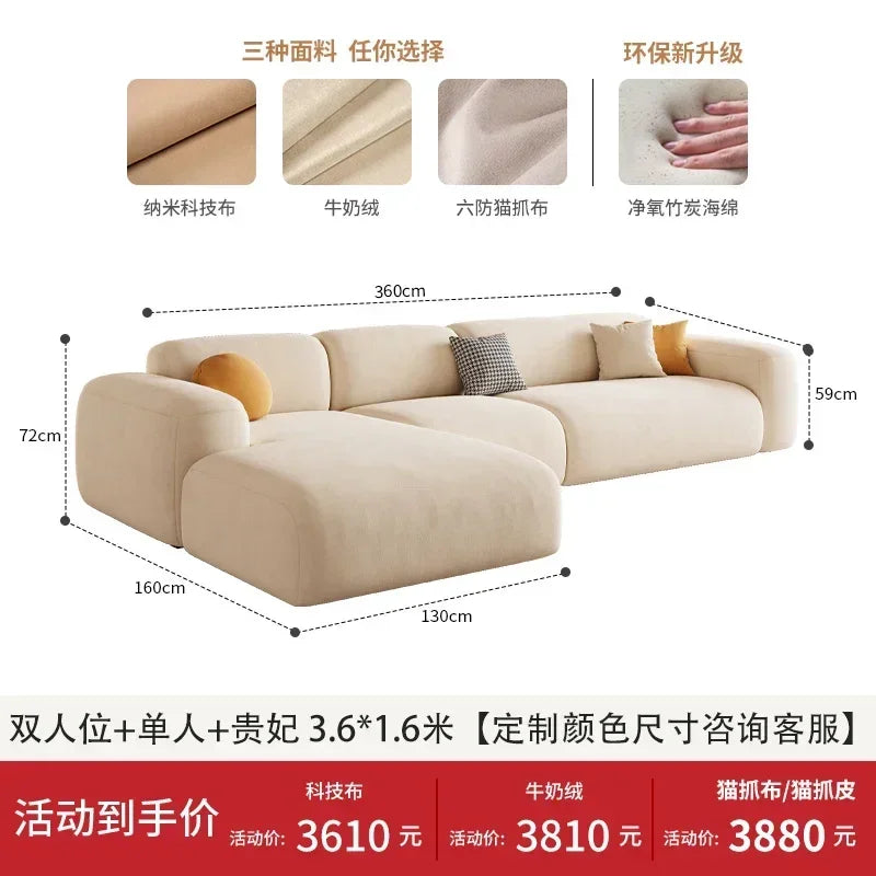 K Multifunctional Relaxing Living Room Sofas