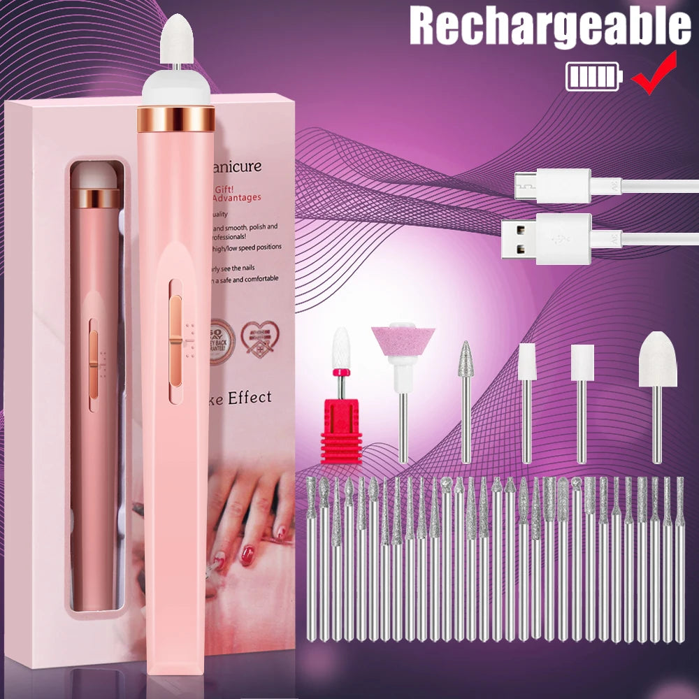 5 in 1 Electric Nail Polish Drill Machine