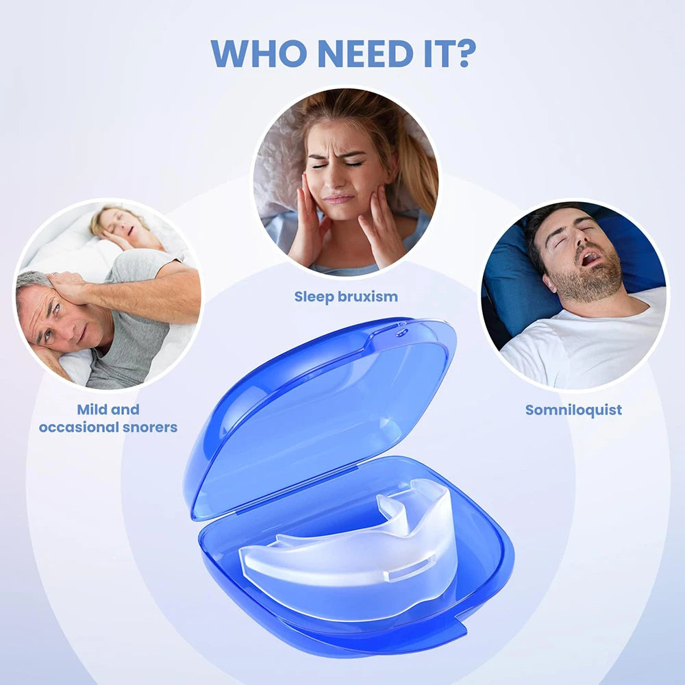 Teeth Bruxism Sleeping Apnea Guard Anti Snoring