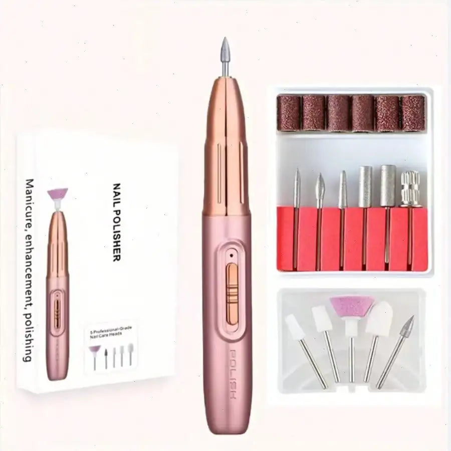 Professional Cordless Rechargeable Electric Nail Drill