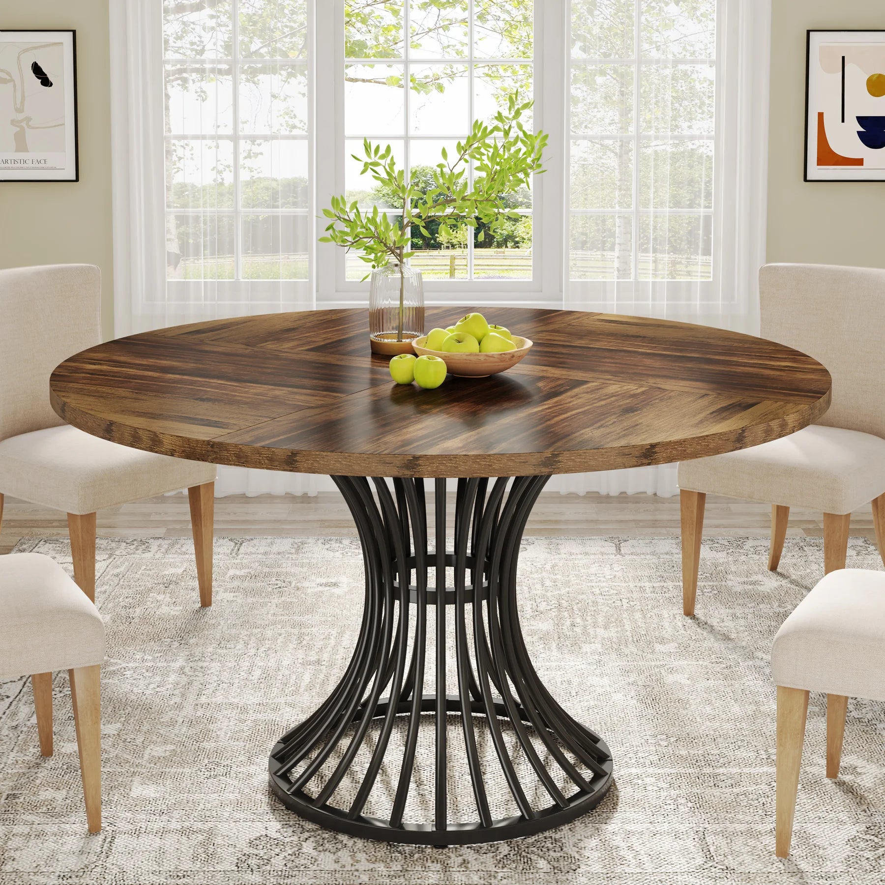 47" Round Dining Table