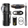 HS10 USB C Rechargeable Mini 16340 Headlamp