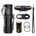 HS10 USB C Rechargeable Mini 16340 Headlamp