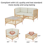 7-Piece Outdoor Patio Furniture Set