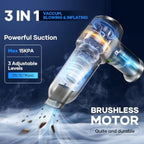 3 in 1 portable cordless mini vacuum clean