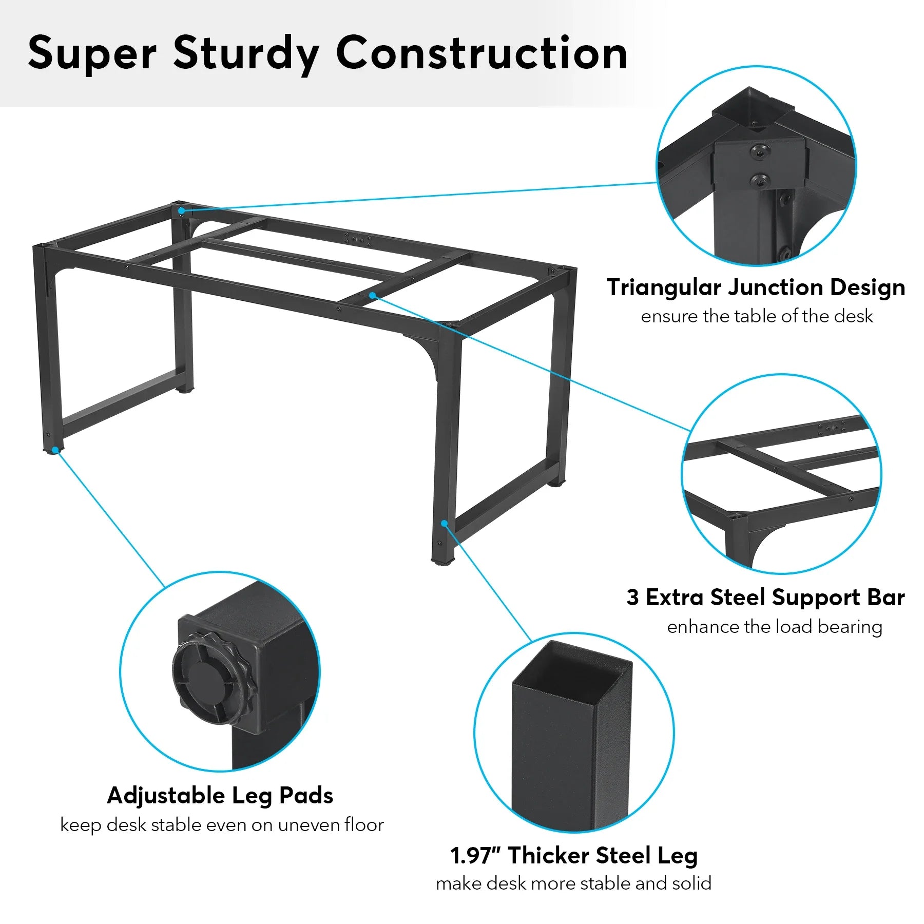Large Office Desk Computer Table