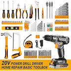 DEKO 20V cordless drill kit