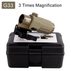 Sight Fixed 3X 5X Magnifier Scope