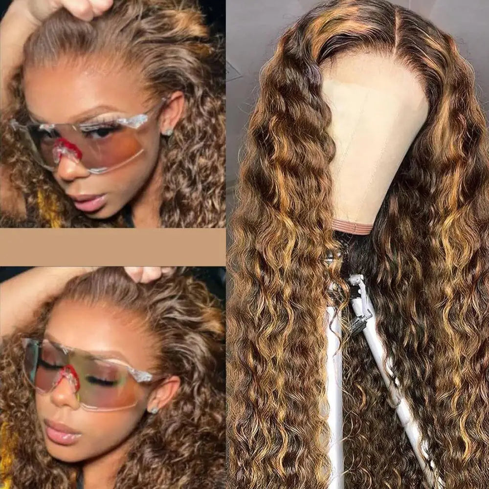 Highlight Ombre Lace Front Wig