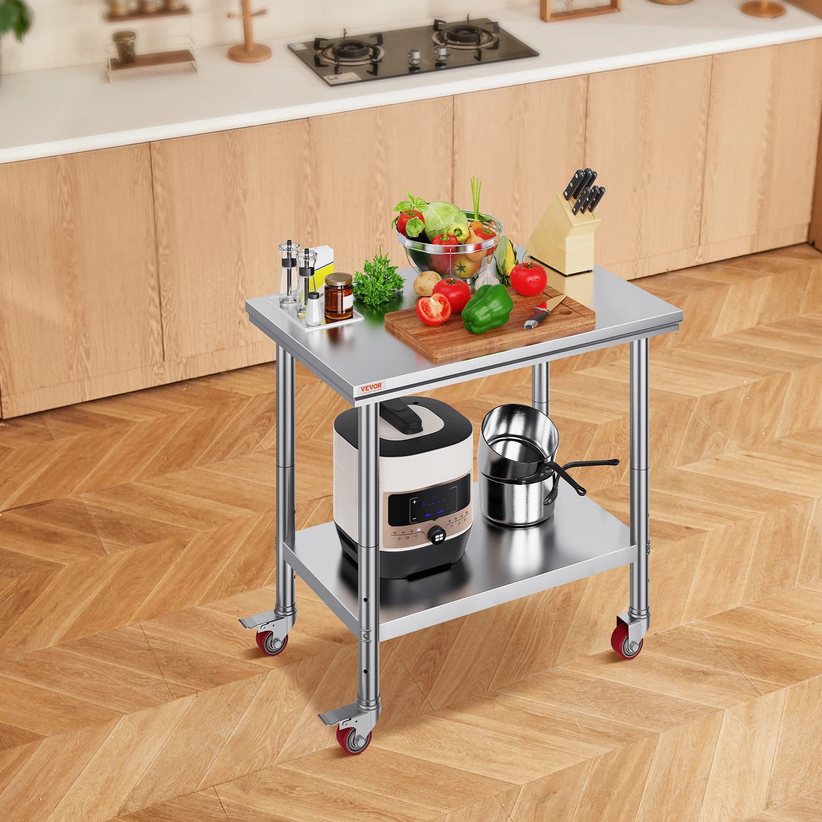 Stainless Steel Kitchen Worktable